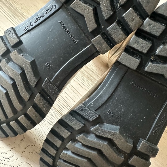 BURBERRY TALL SUPER NOVA CHECK PLAID RUBBER RAINBOOTS SIZE 36 / 6 - Picture 12 of 16